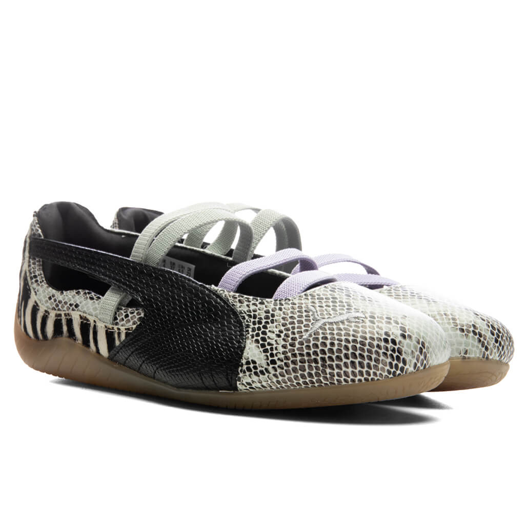 Women's Speedcat Ballet Mixed Feel - PUMA Black/Cashew Brown/Light Lavender