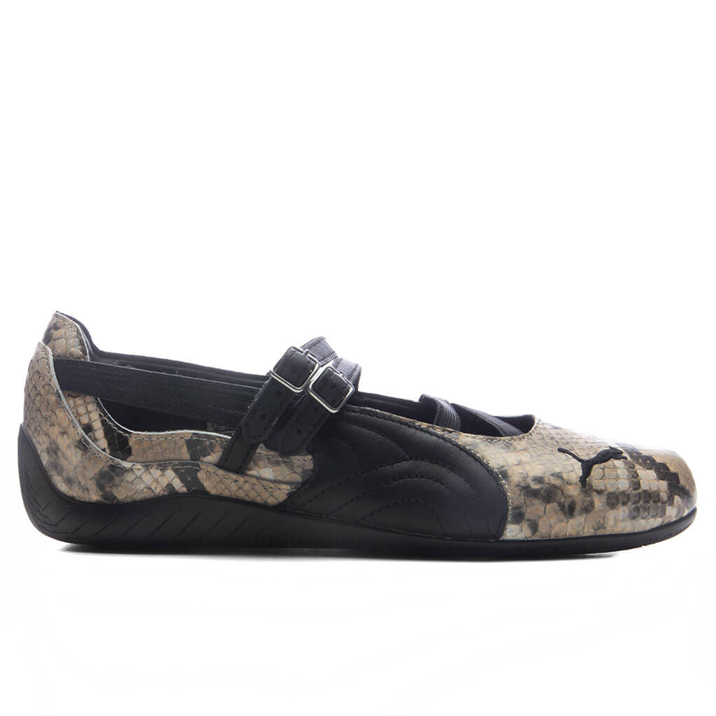 Women's Speedcat Ballet Snake - Puma Black/Vapor Gray