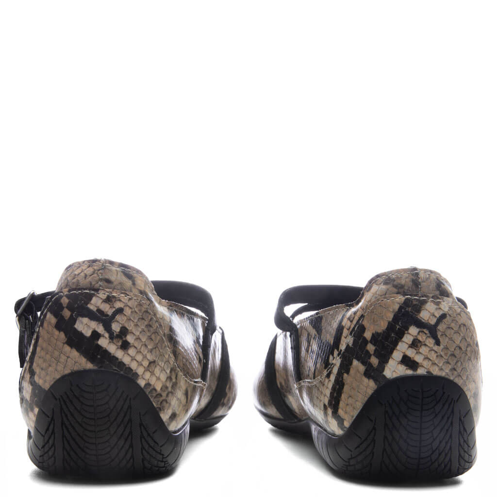 Women's Speedcat Ballet Snake - Puma Black/Vapor Gray