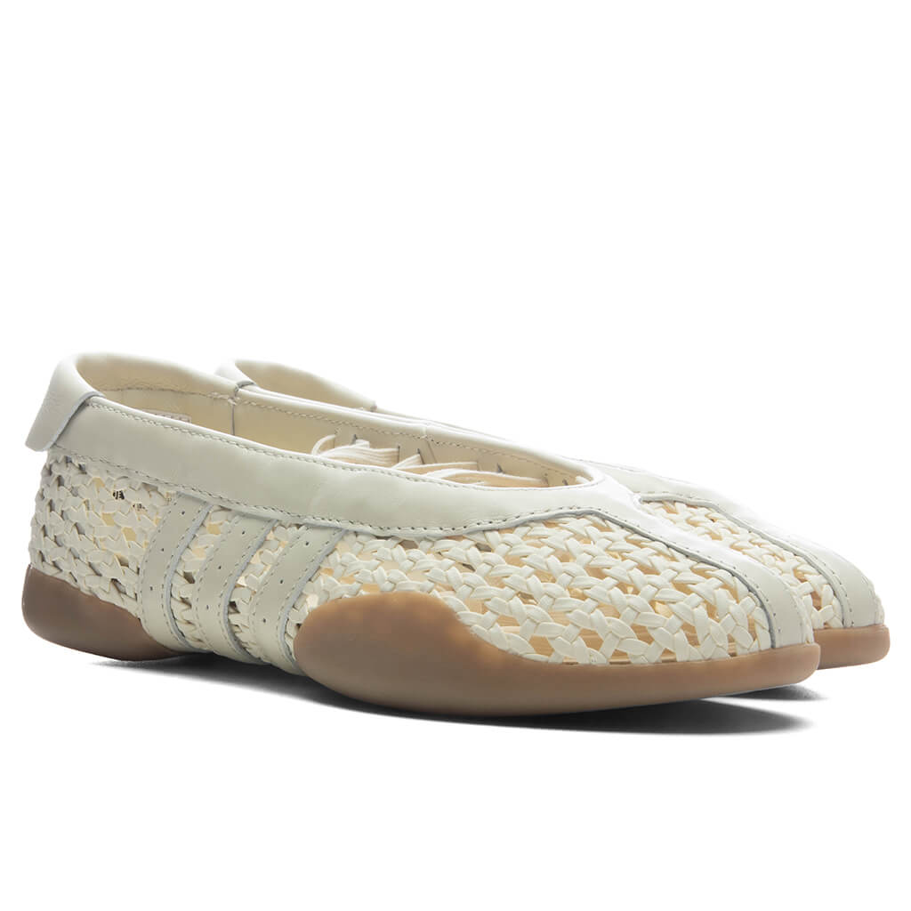 Women's Taekwondo Mei Ballet - Cream White/Cream White/Gum