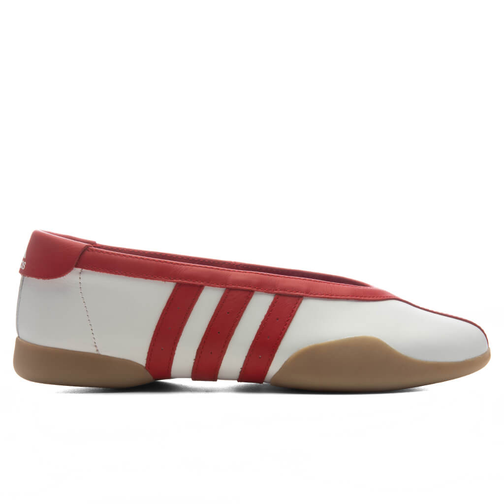 Women's Taekwondo Mei Ballet - Cloud White/Better Scarlet/Gum