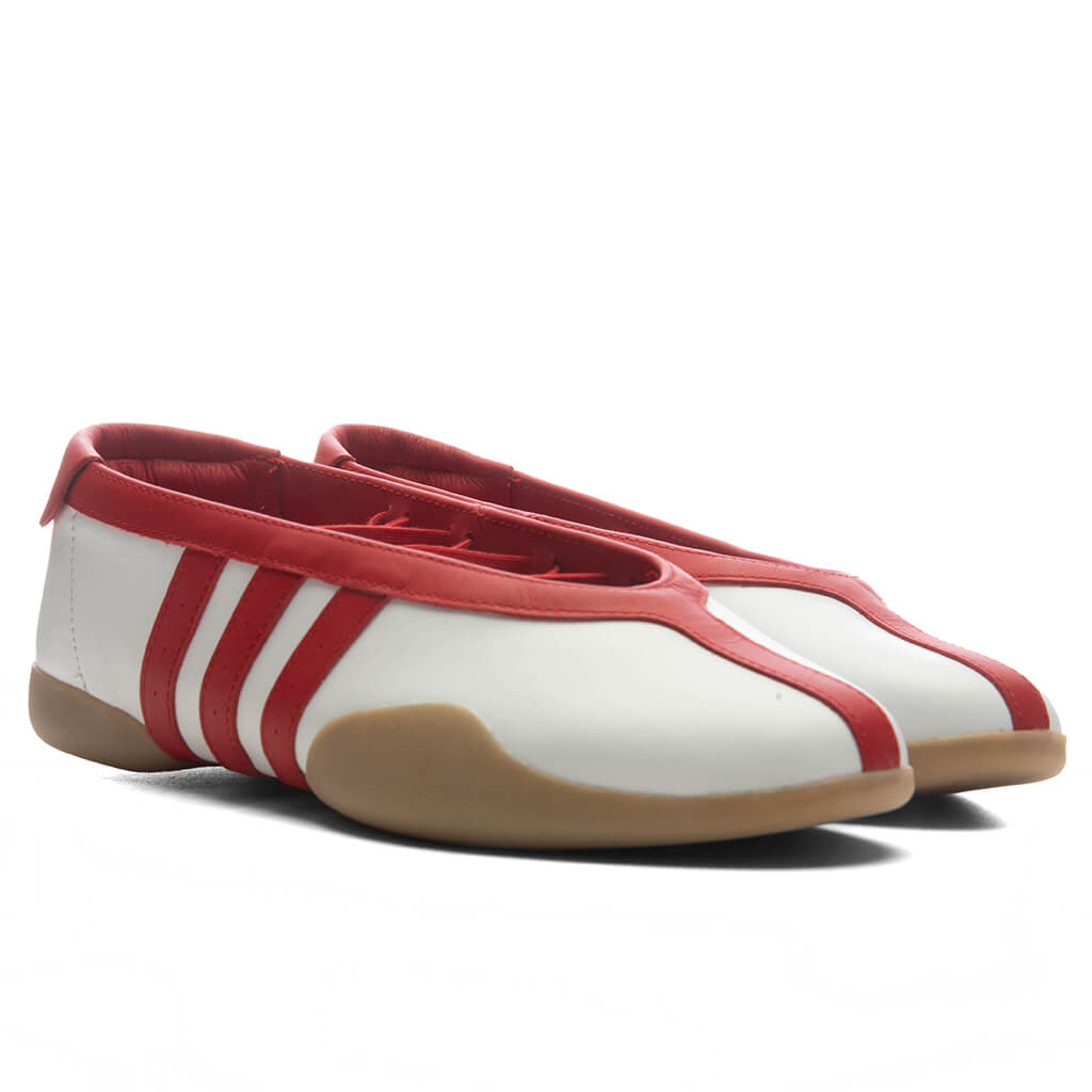 Women's Taekwondo Mei Ballet - Cloud White/Better Scarlet/Gum