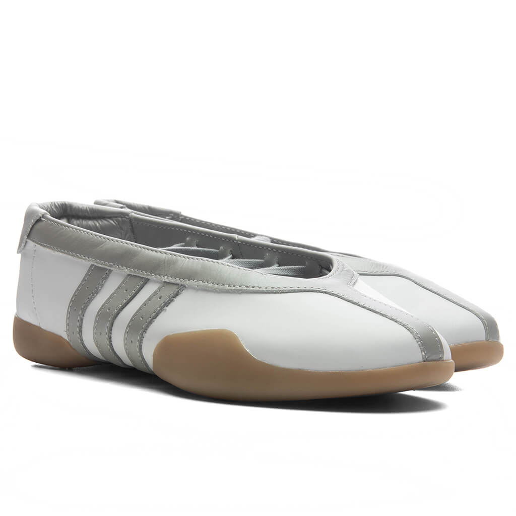 Women's Taekwondo Mei Ballet - Cloud White/Silver Metallic/Gum