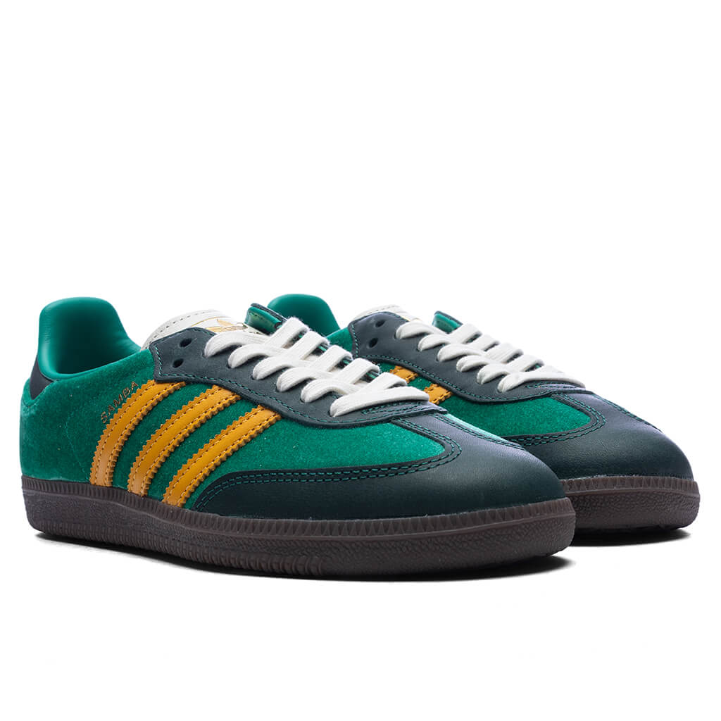 Women's Samba OG - Court Green/Preloved Yellow/Collegiate Green
