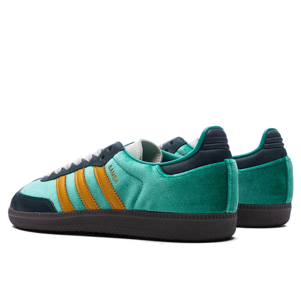 Women's Samba OG - Court Green/Preloved Yellow/Collegiate Green