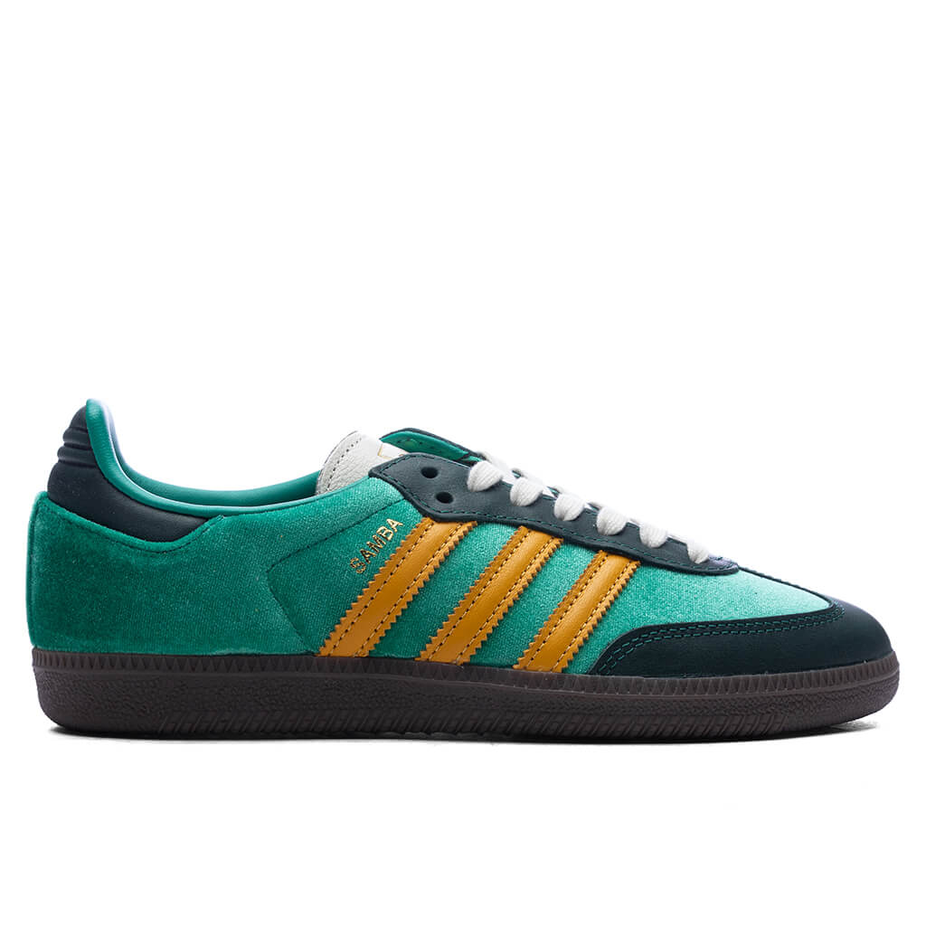 Women's Samba OG - Court Green/Preloved Yellow/Collegiate Green