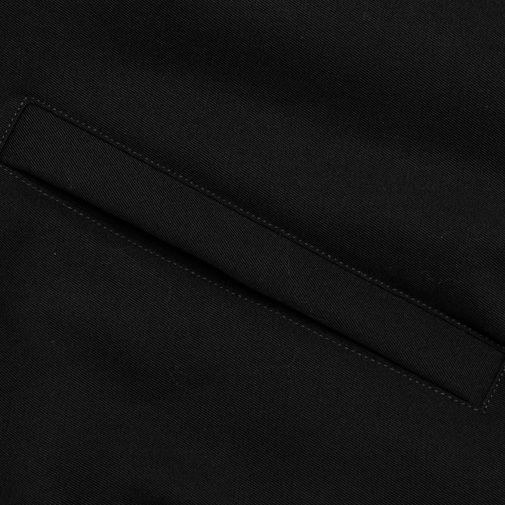 Wool Bomber Jacket - Black