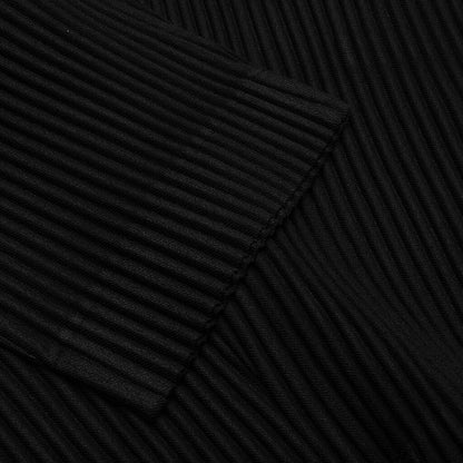 Wool Like Light Pants - Black