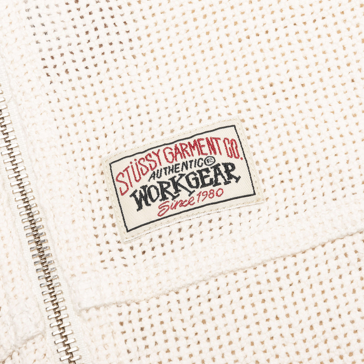 Work Jacket Cotton Mesh - Bone