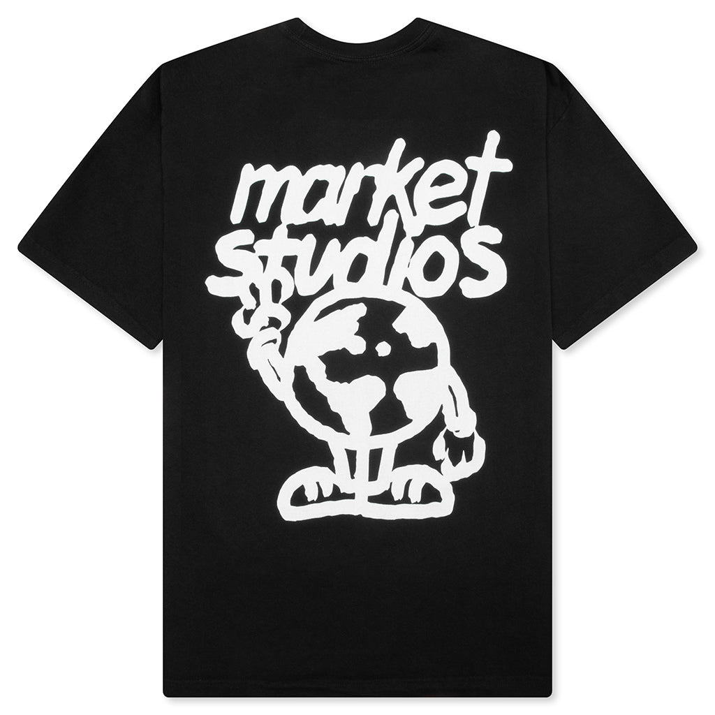 World Peace T-Shirt - Washed Black
