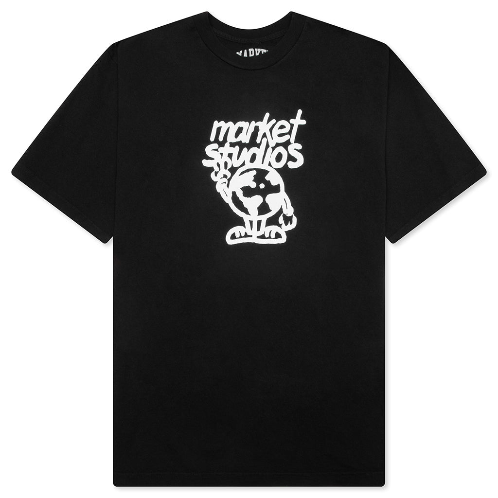 World Peace T-Shirt - Washed Black