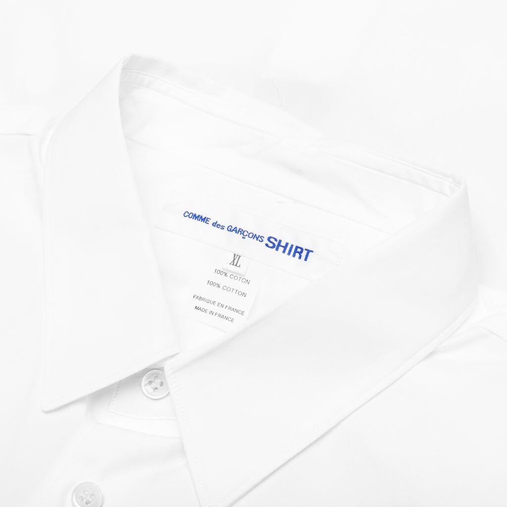 Woven Shirt - White Print