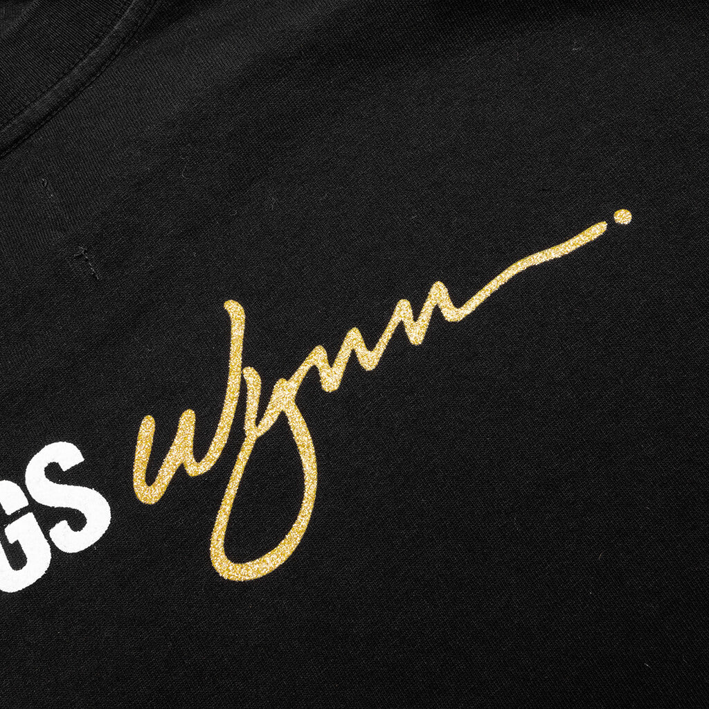 Feature x Wynn Logo Lock Up L/S Tee - Black