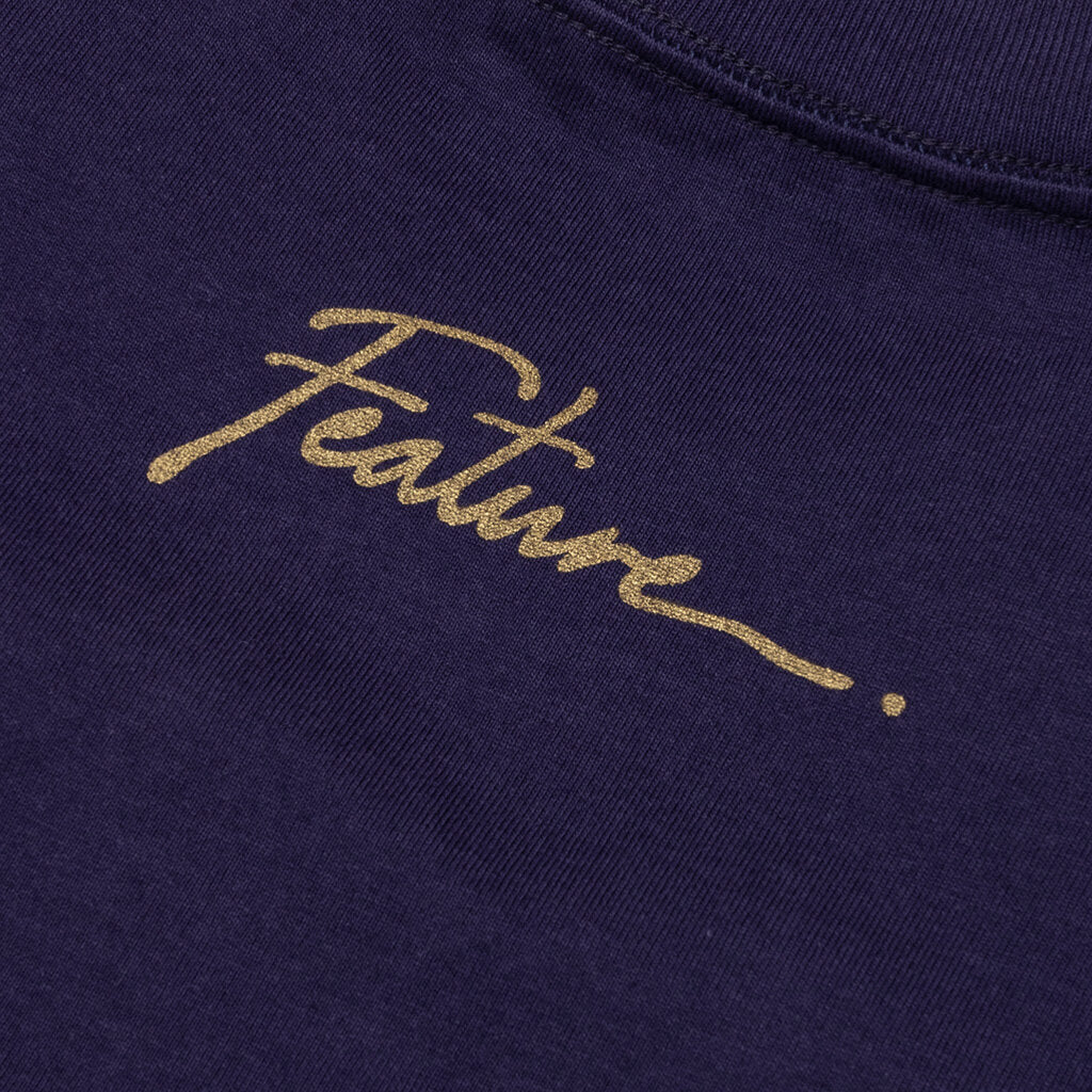 Feature x Wynn Plaza Tee - Astral Aura Blue