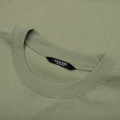 Feature x Wynn Plaza Tee - Oil Green