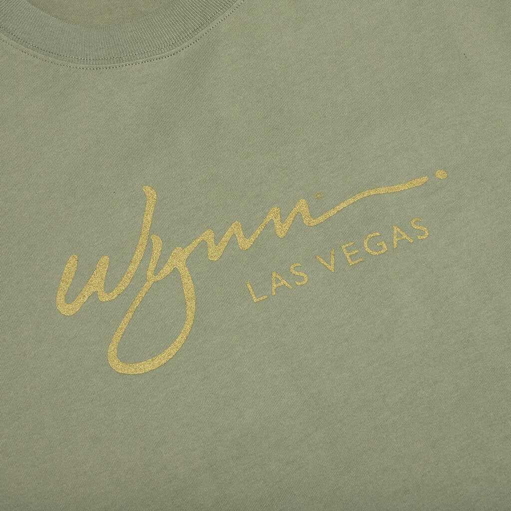 Feature x Wynn Plaza Tee - Oil Green