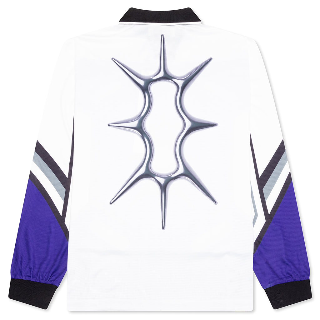 X-Games L/S Jersey - White/Blurple
