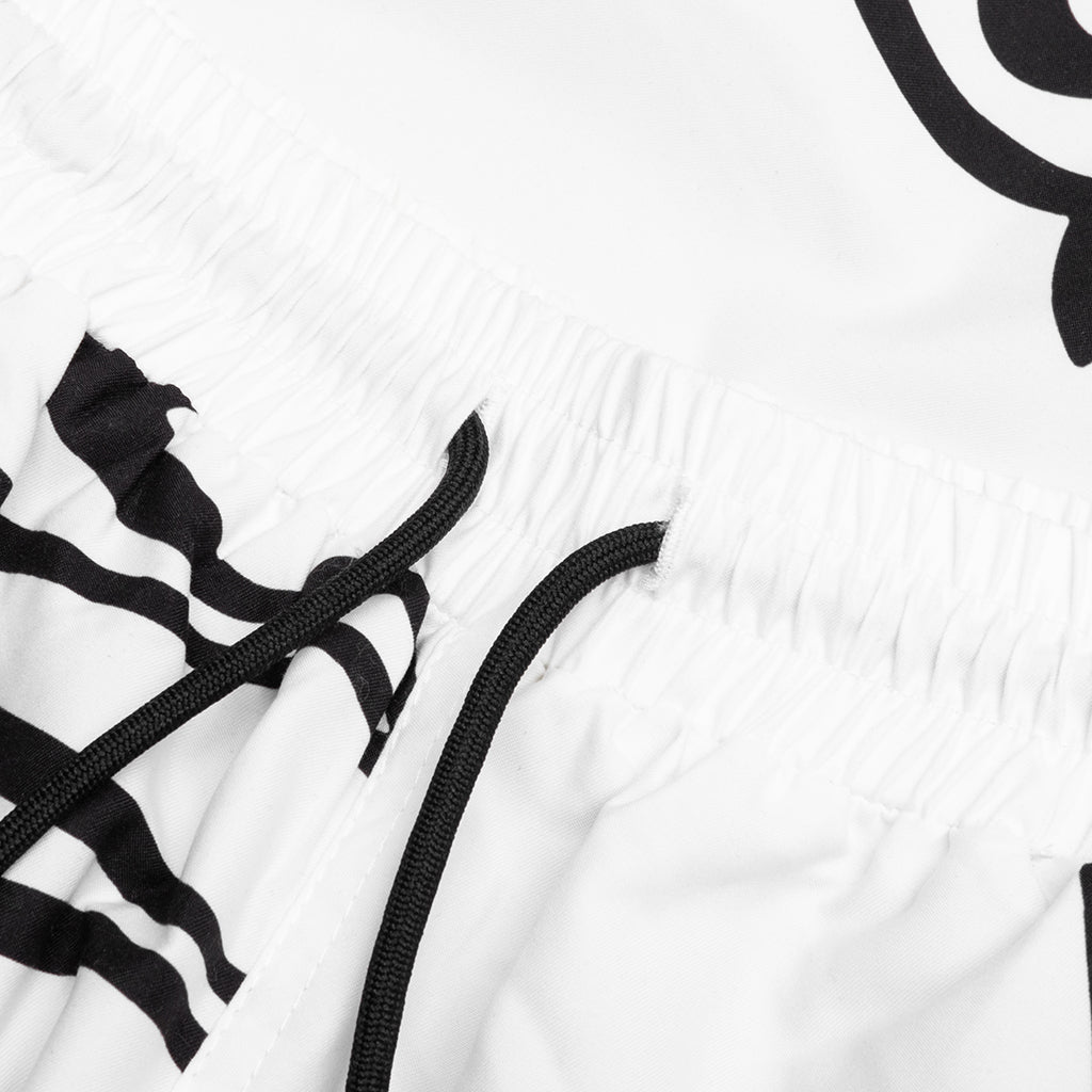 Yoga Walks Swim Shorts - White