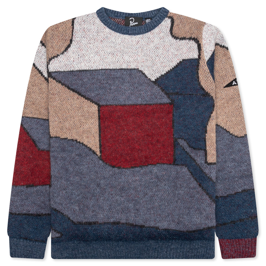 Your Street Knitted Pullover - Blue