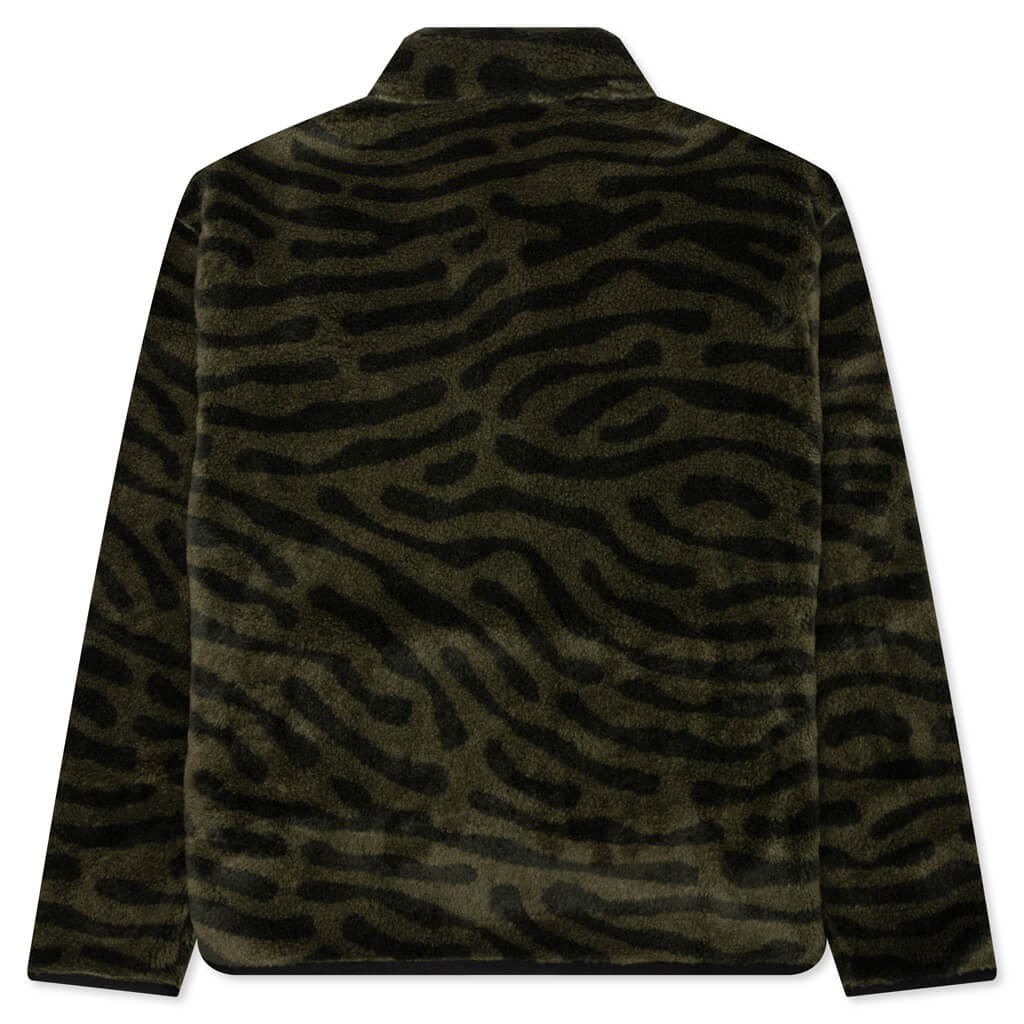 Moncler Genius x Salehe Bembury Teddy Zip-Up Sweatshirt - Olive