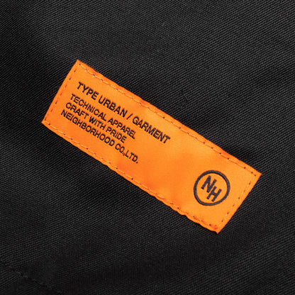 Zip Work Jacket - Black