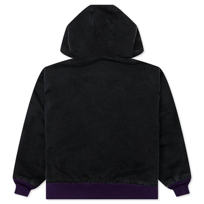 Zipped Work Hoody - Black