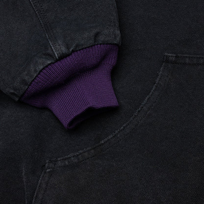 Zipped Work Hoody - Black