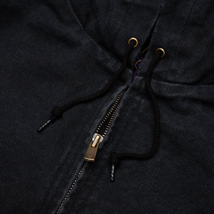Zipped Work Hoody - Black