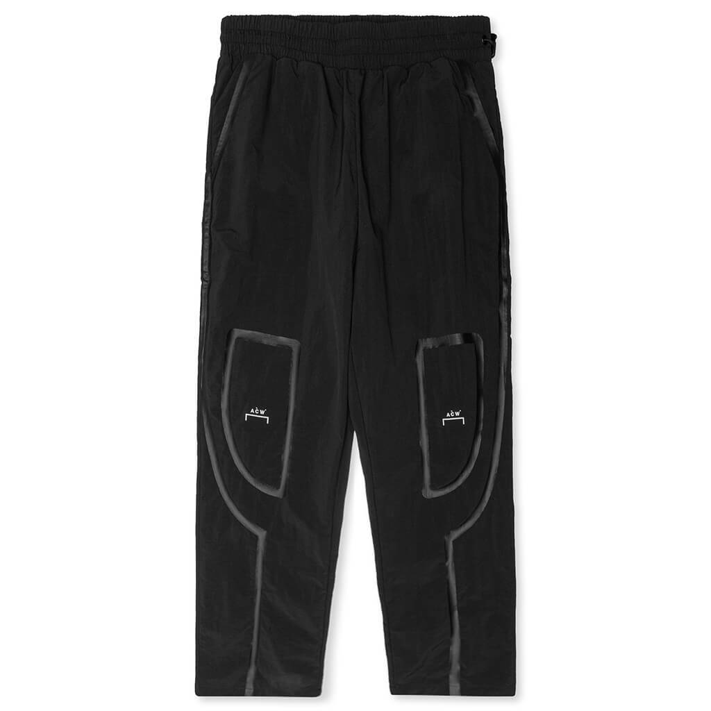 Bracket Taped Track Pants - Black