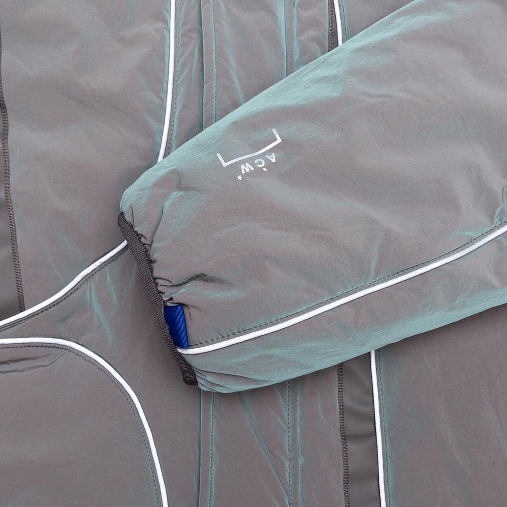Crinkle Puffer Coat - Irid