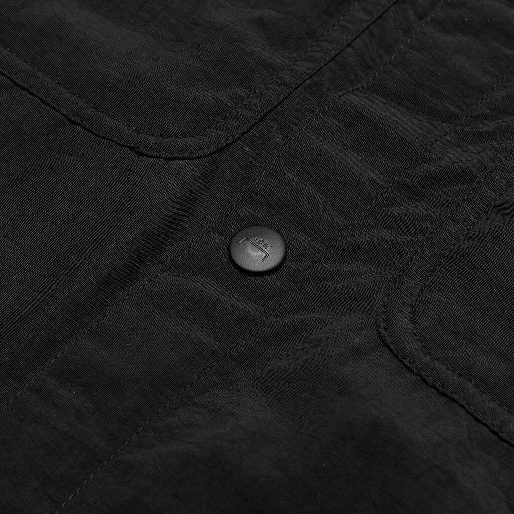 Utility Pocket Shirt - Black