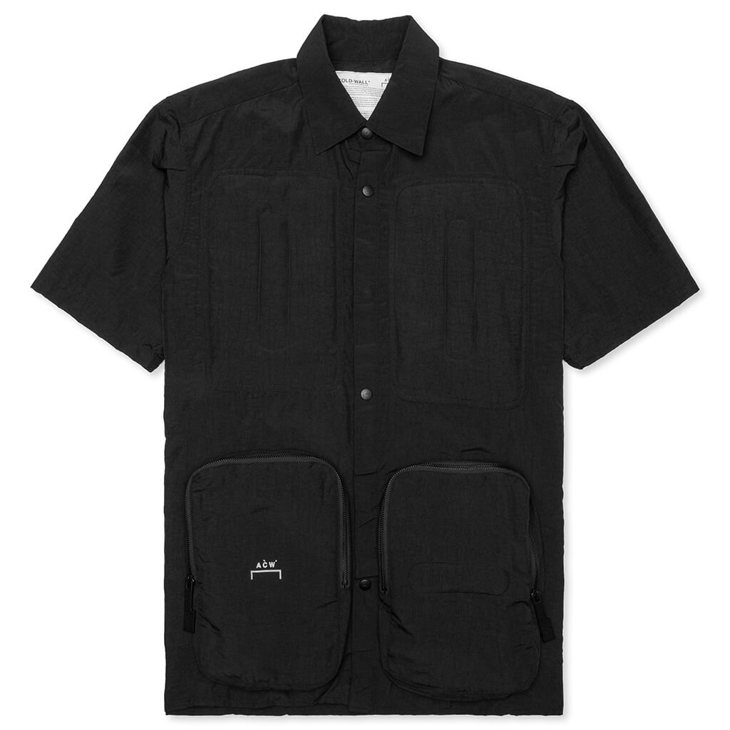 Utility Pocket Shirt - Black