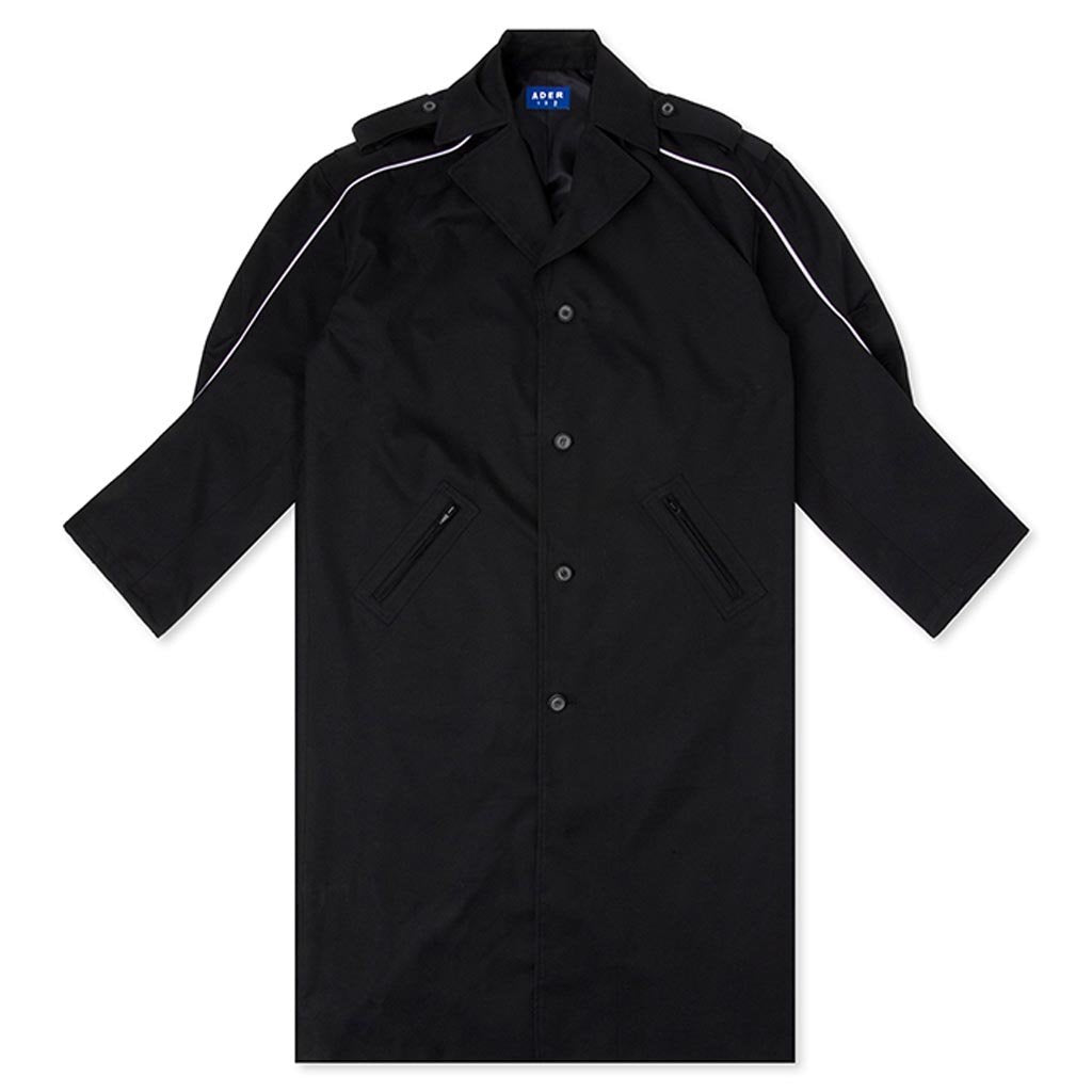 Manteau Single Coat - Black