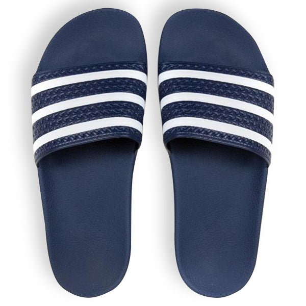Adilette Slides - Adi Blue