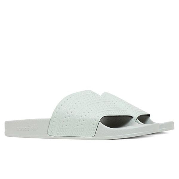 Adilette Slides - Linen Green