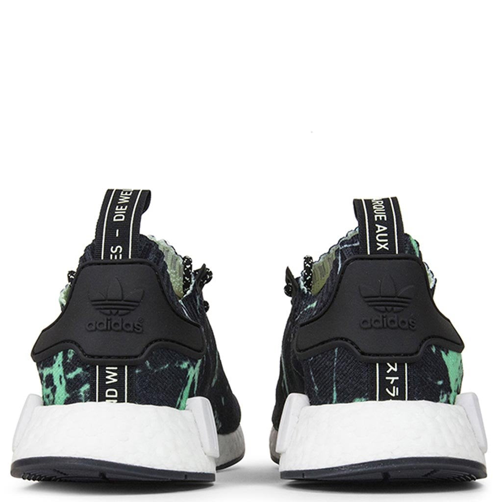 NMD_R1 PK 'Green Marble' - Black/White/Green