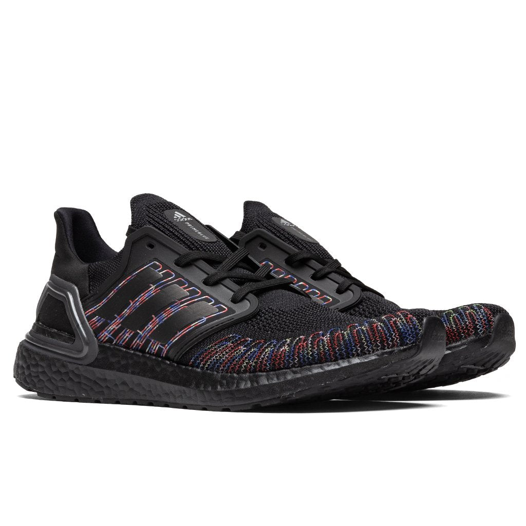 Ultraboost 20 - Core Black/Signal Green