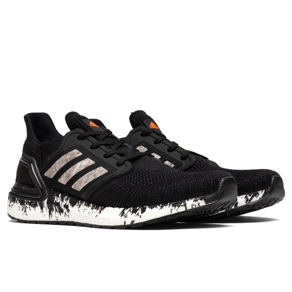 Ultraboost 20 'Marble' - Core Black/White