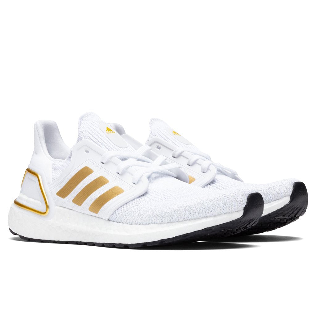 Women's Ultraboost 20 - Cloud White/Gold Metallic