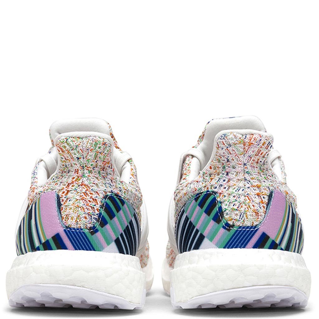 Women's Ultraboost 4.0 - Crystal White/Crystal White/Glow Green