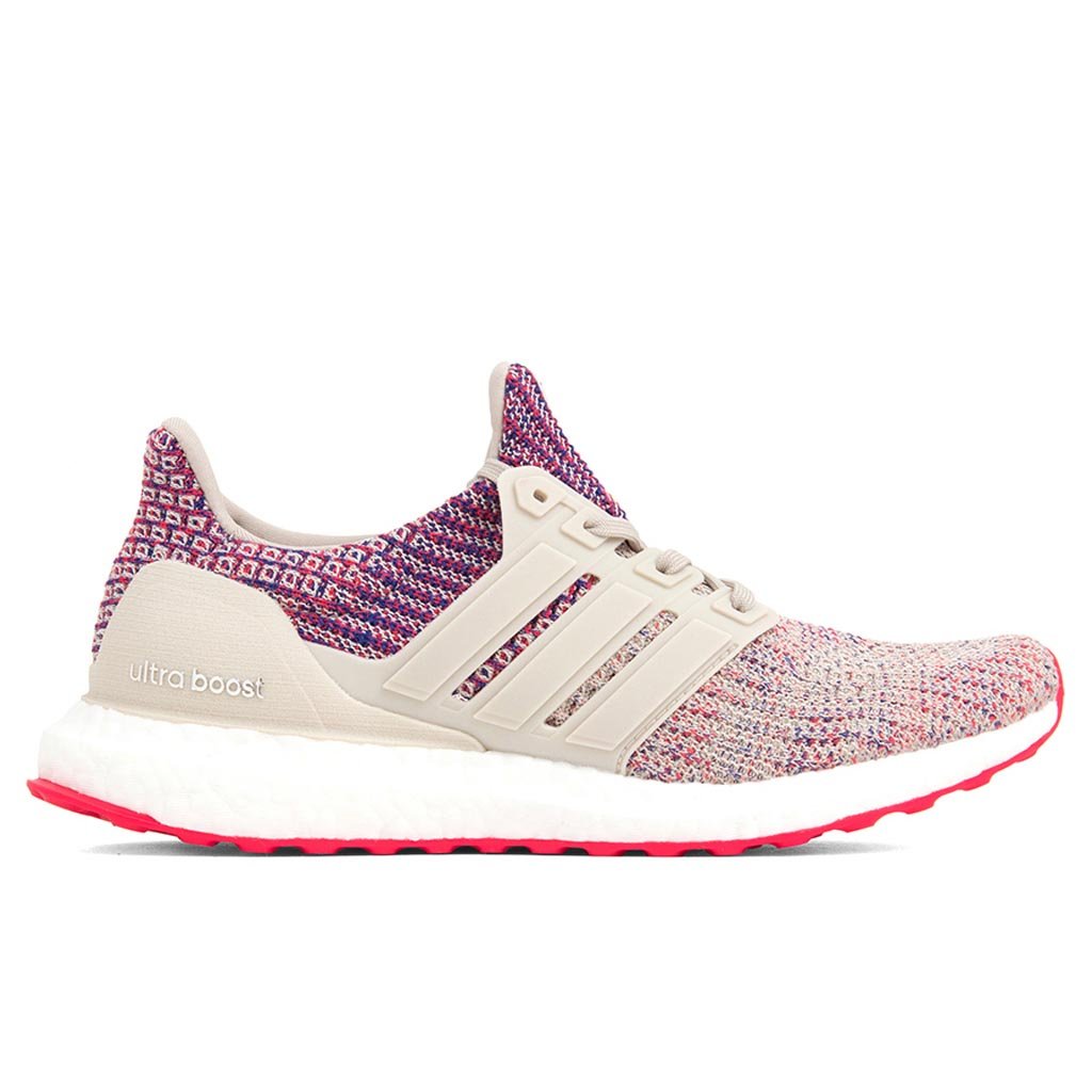 Women's Ultraboost - Clear Brown/Shock Red/Active Blue