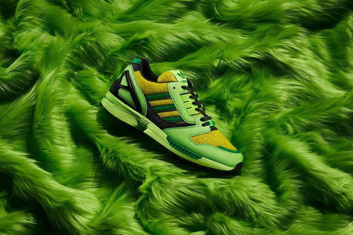 Adidas Originals x atmos ZX 8000 - Solar Green/Black