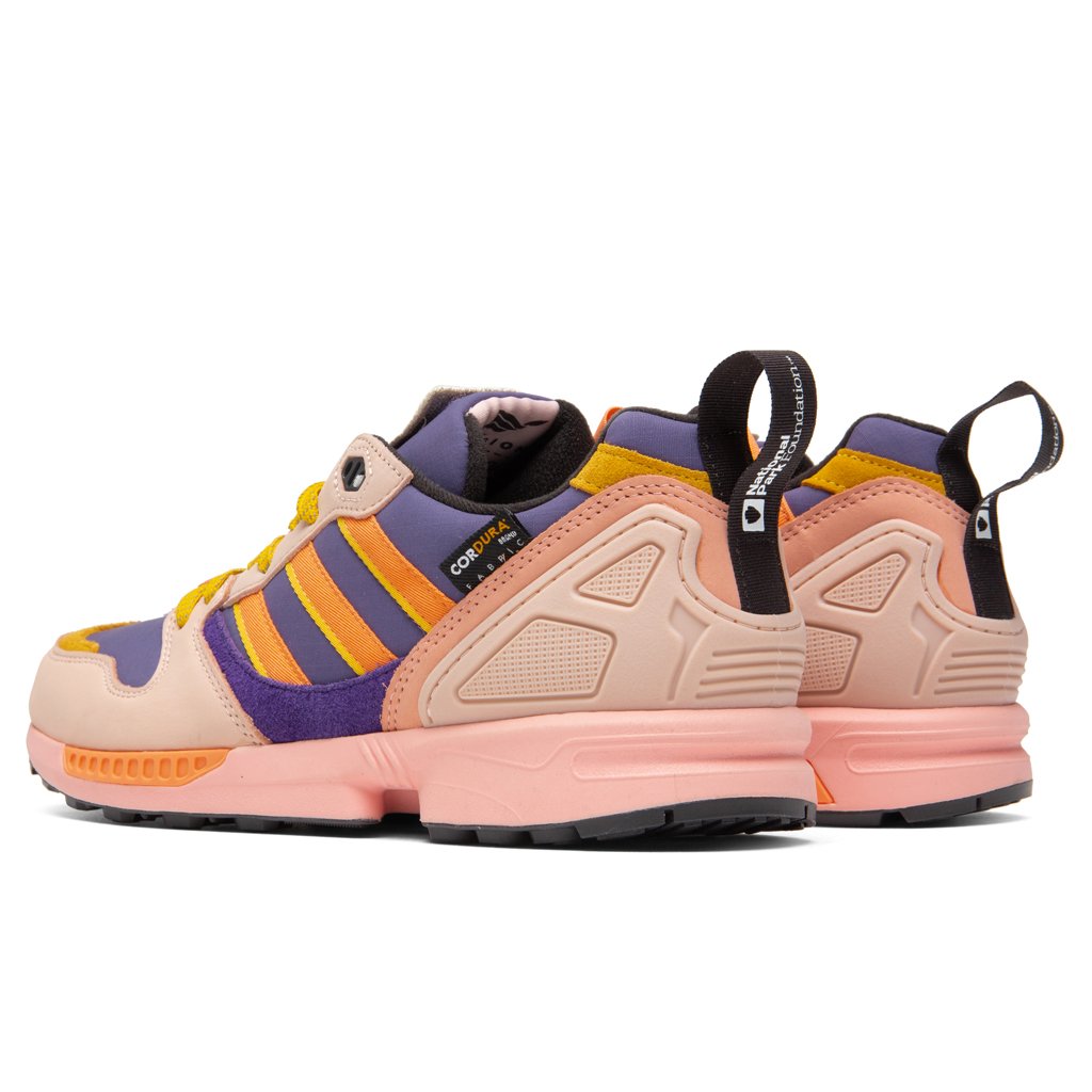 Adidas Originals x National Park Foundation ZX 5000 "Joshua Tree" - Vapour Pink/Easy Orange