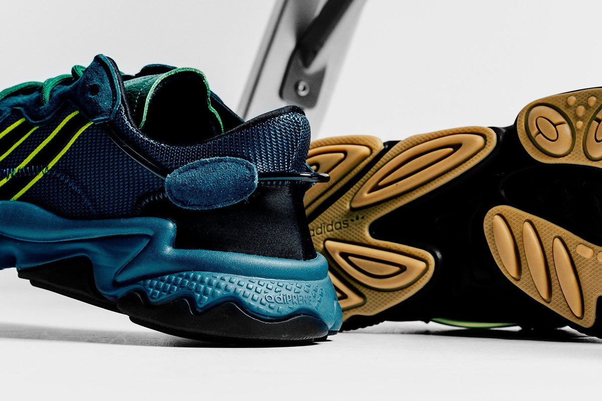 Adidas Originals x Pusha T Ozweego - Navy/Green/Black