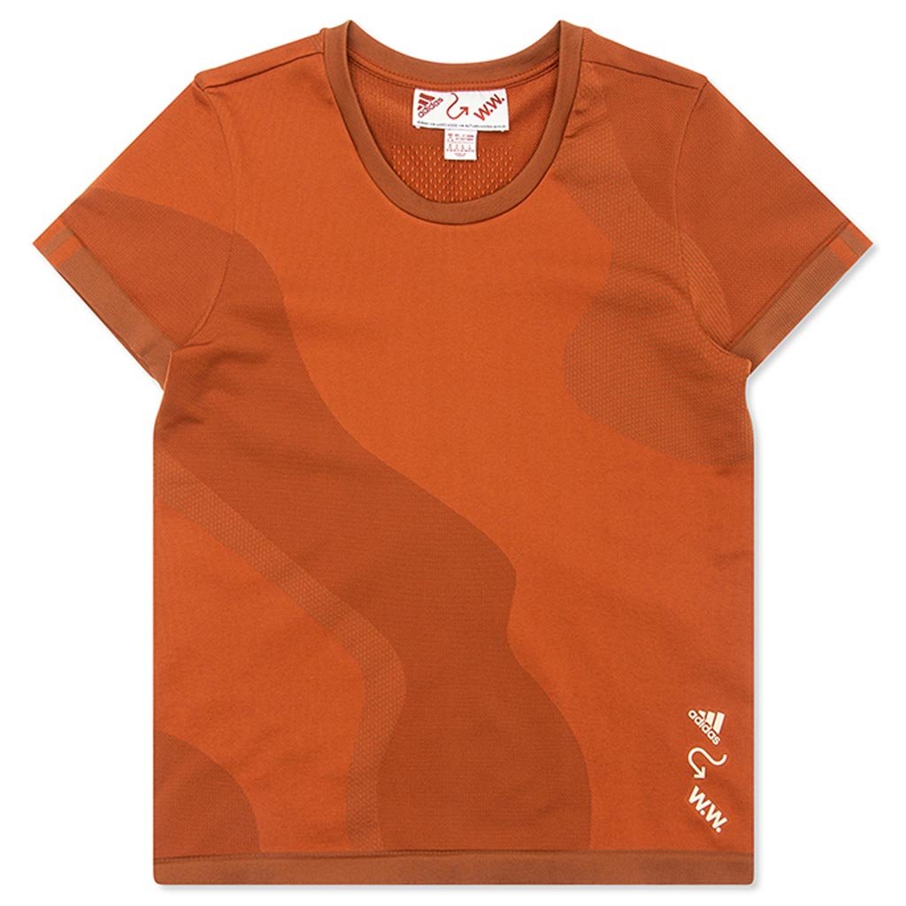Adidas Originals x Wood Wood 25/7 Women's Tee - Fox Red