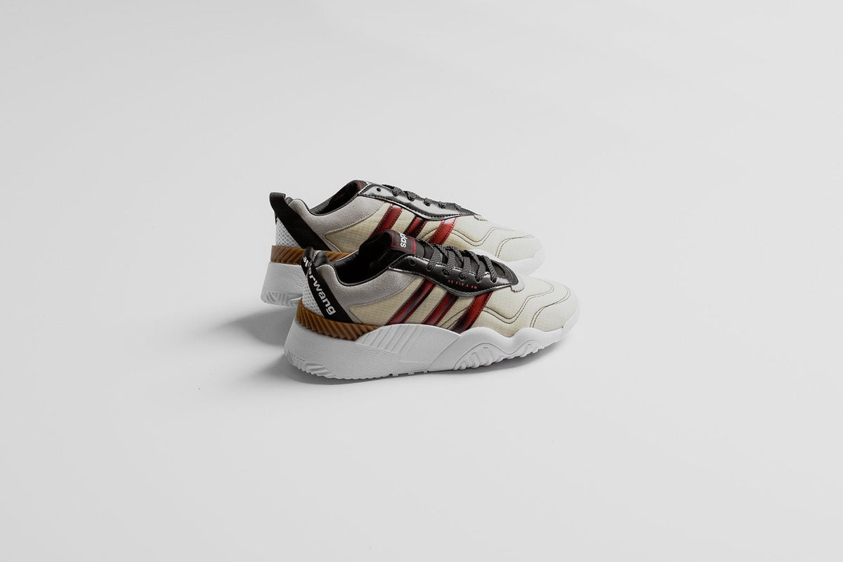Adidas x Alexander Wang AW Turnout Trainer - Core Black/Light Brown/Bright Red