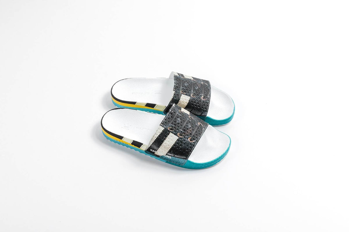 Adidas x Raf Simons Samba Adilette - Black