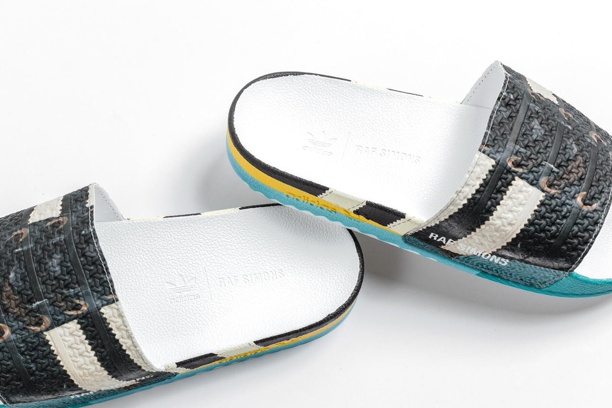 Adidas x Raf Simons Samba Adilette - Black