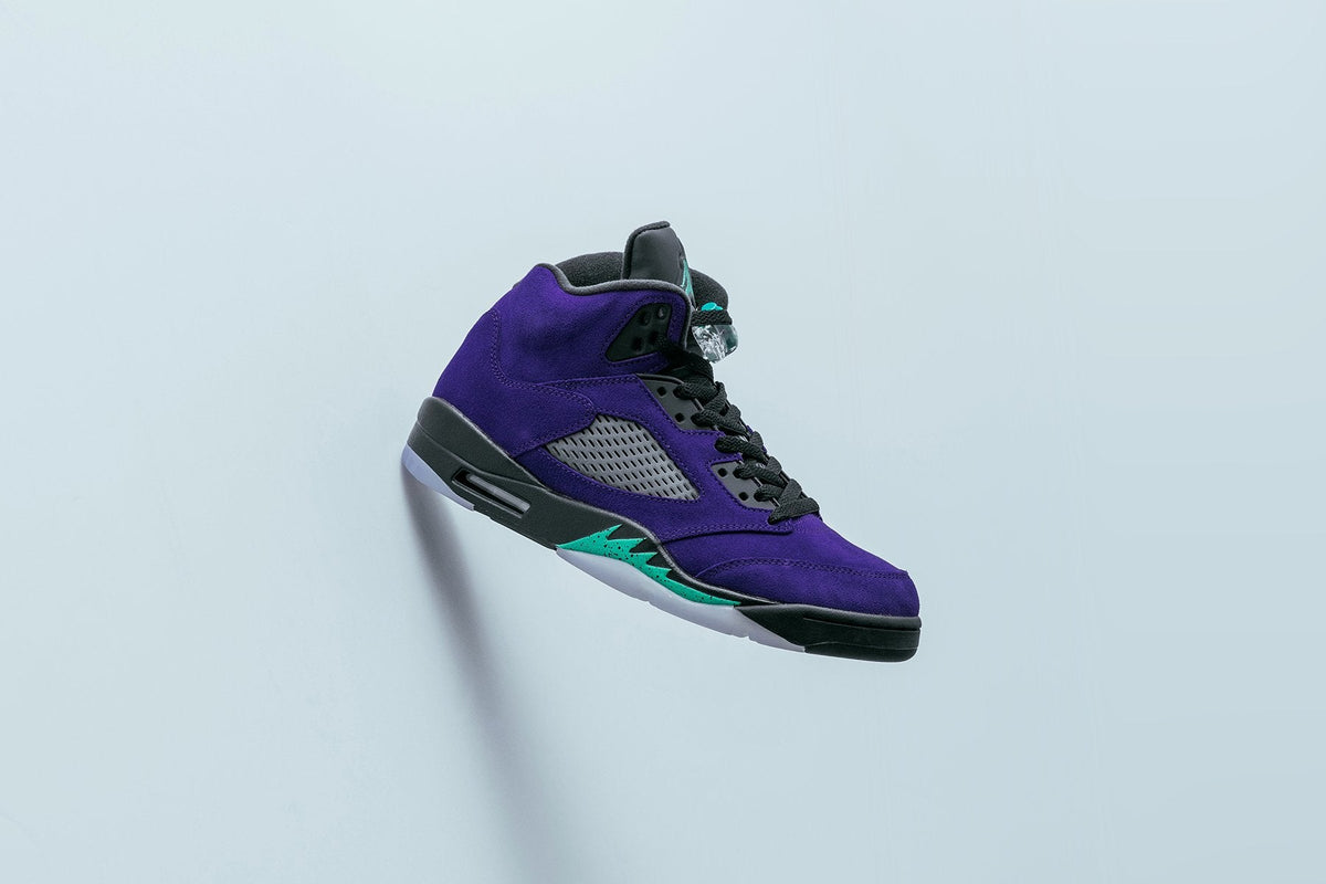 Air Jordan 5 Retro "Alternate Grape" - Grape Ice/New Emerald