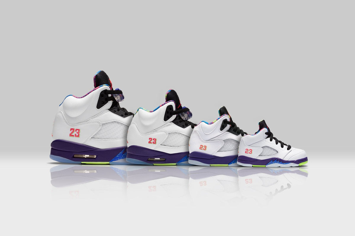 Air Jordan 5 Retro (TD) "Alternate Bel-Air" - White/Ghost Green